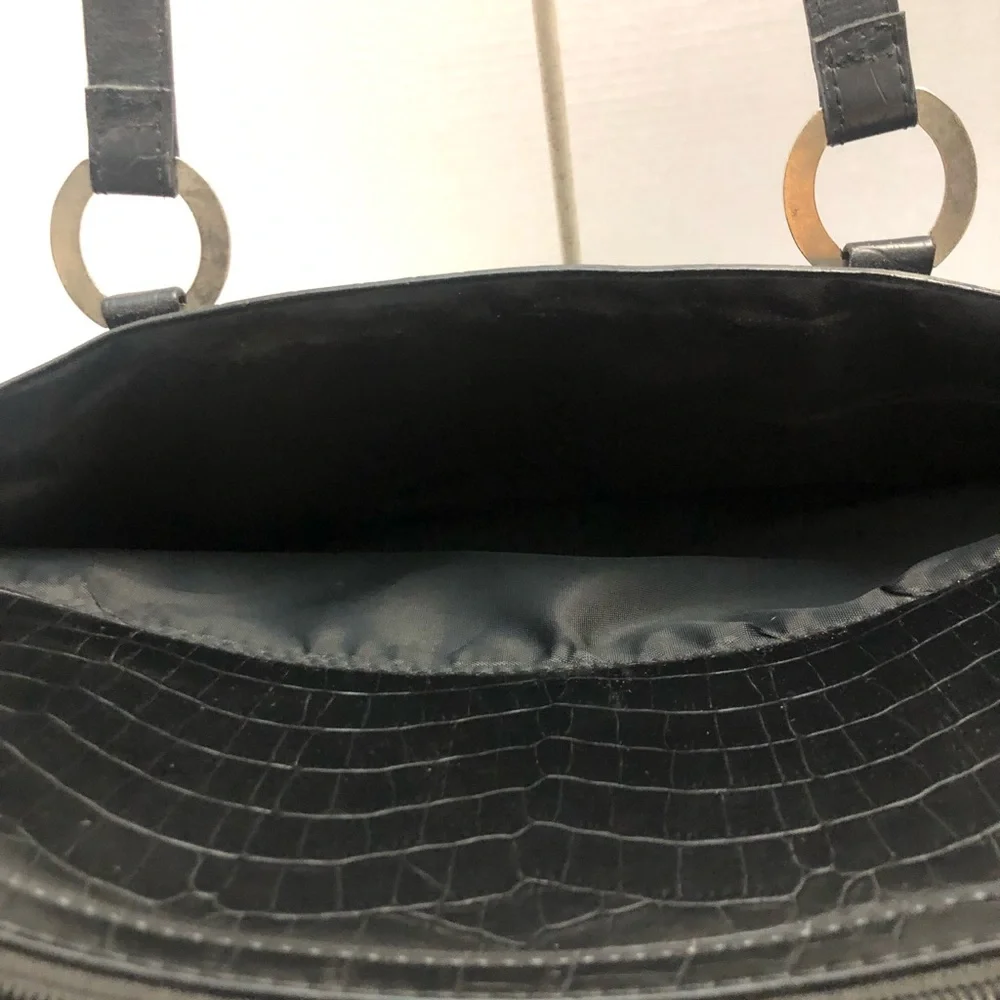 Coldwater Creek black woven